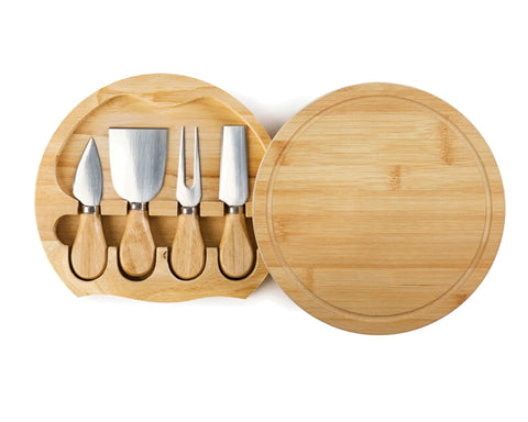 TABLA PARA QUESO DE BAMBÚ CAOBA A2933