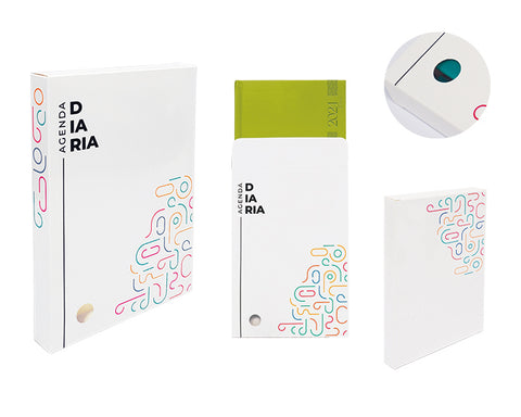 CAJA PARA AGENDA DIARIA NOVACAJA D A2956