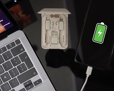 ESTUCHE CON CABLE EXTENSIÓN Y SOPORTE PARA CELULAR PEGASSO A2961