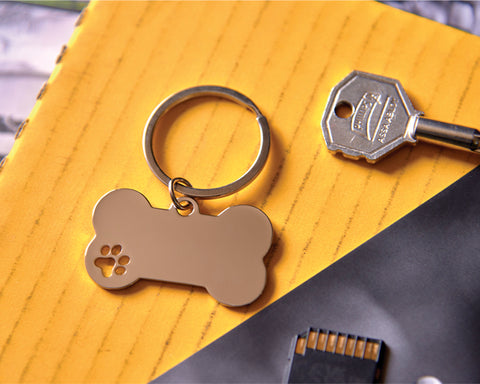 LLAVERO EN FORMA DE HUESO GOOFY A2962