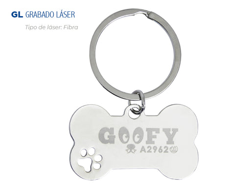 LLAVERO EN FORMA DE HUESO GOOFY A2962