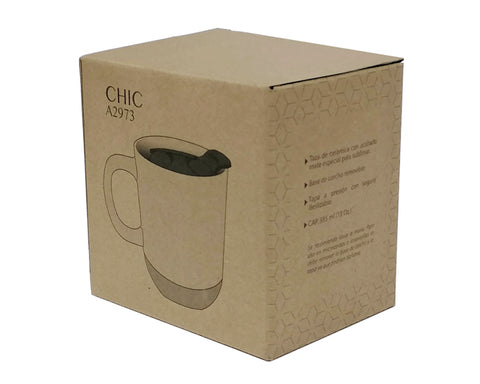 TARRO DE SUBLIMACIÓN 12 OZ CHIC A2973