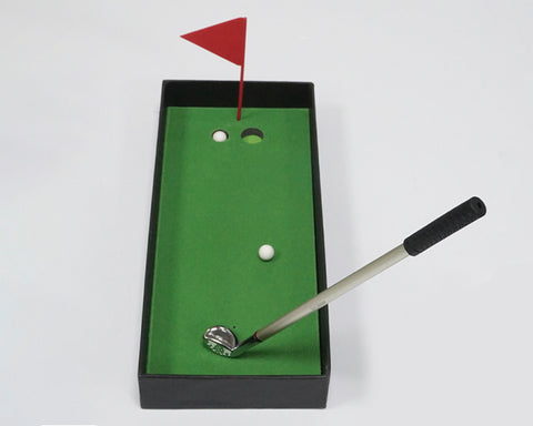 SET DE BOLÍGRAFOS DE METAL PALOS DE GOLF A2977