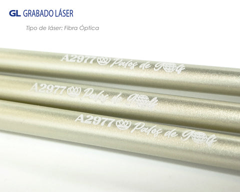 SET DE BOLÍGRAFOS DE METAL PALOS DE GOLF A2977