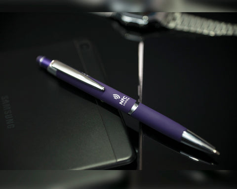 BOLIGRAFO DE ALUMINIO CON CHIP NFC ZANTY A2983