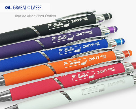 BOLIGRAFO DE ALUMINIO CON CHIP NFC ZANTY A2983