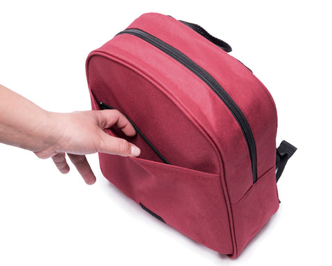 MINI MOCHILA CON SOLAPA PARA SUBLIMACIÓN JUSTIN A3011