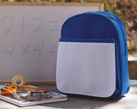 MINI MOCHILA CON SOLAPA PARA SUBLIMACIÓN JUSTIN A3011