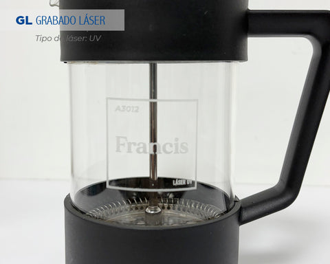 CAFETERA DE VIDRIO BOROSILICATO FRANCIS A3012