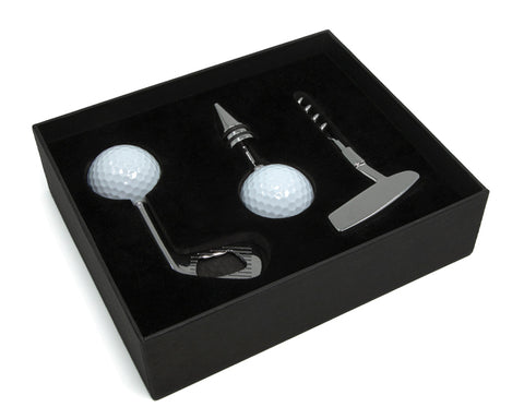 SET DE ACCESORIOS PARA VINO DE GOLF GOLFITO A3014