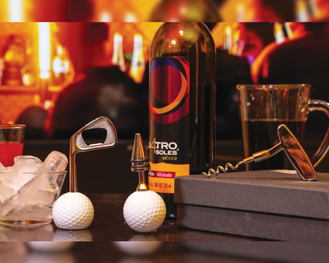 SET DE ACCESORIOS PARA VINO DE GOLF GOLFITO A3014