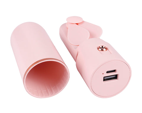 VENTILADOR PLEGABLE CON BATERÍA PORTÁTIL CAP 1200 mAh BRISA A3017