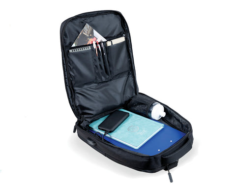 MOCHILA BACKPACK PORTA LAPTOP USB NERD A3030