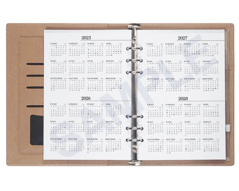 AGENDARIO ORGANIZADOR CON ARILLOS HILTON A3045