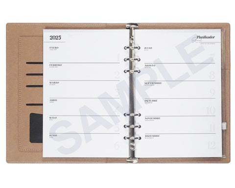 AGENDARIO ORGANIZADOR CON ARILLOS HILTON A3045