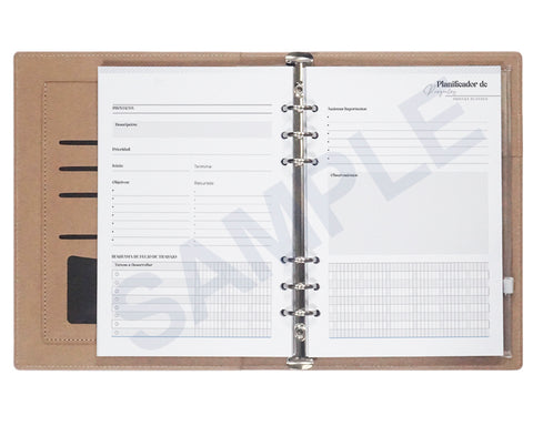 AGENDARIO ORGANIZADOR CON ARILLOS HILTON A3045