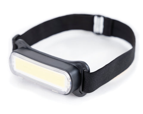 LÁMPARA FRONTAL LED DE PLÁSTICO RECARGABLE RÁPEL A3046