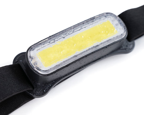 LÁMPARA FRONTAL LED DE PLÁSTICO RECARGABLE RÁPEL A3046