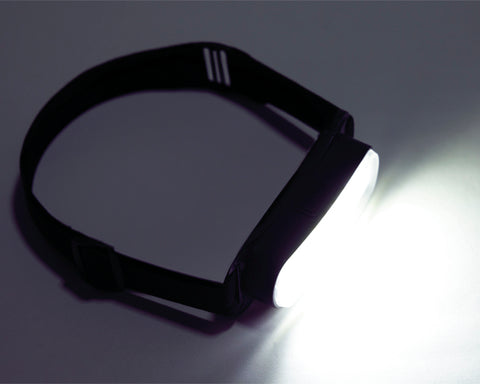 LÁMPARA FRONTAL LED DE PLÁSTICO RECARGABLE RÁPEL A3046