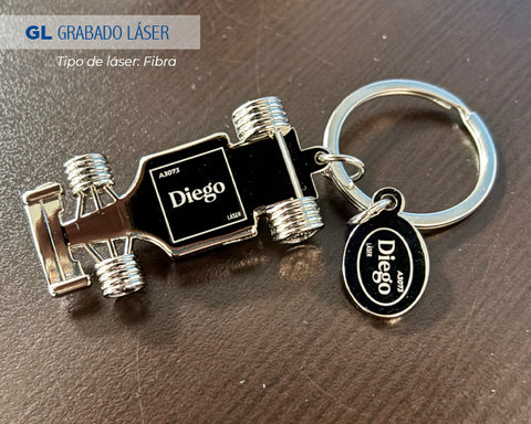 LLAVERO EN FORMA DE AUTO DE CARRERAS DIEGO A3073
