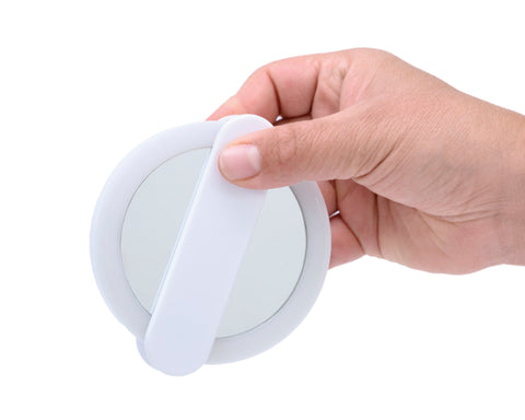 ESPEJO DE BOLSILLO CON LUZ LED VANITY A3110