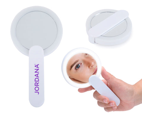 ESPEJO DE BOLSILLO CON LUZ LED VANITY A3110