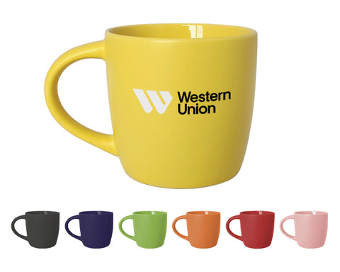 TAZA BICOLOR MATE 11 OZ LUCOLOR A3112