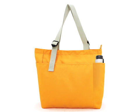 BOLSA DE POLIÉSTER CON ASAS DE ALGODÓN OLIVO A3116