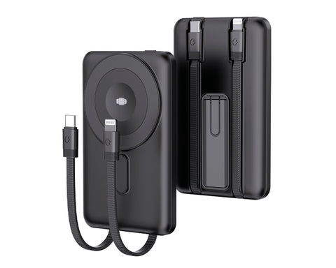 BATERÍA INALÁMBRICA 3 EN 1 CON SOPORTE CAP 5000 mAh MAGNETIC A3140