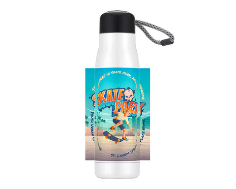 TERMO DE ACERO INOXIDABLE DE SUBLIMACIÓN 500 ML MONTES A3154