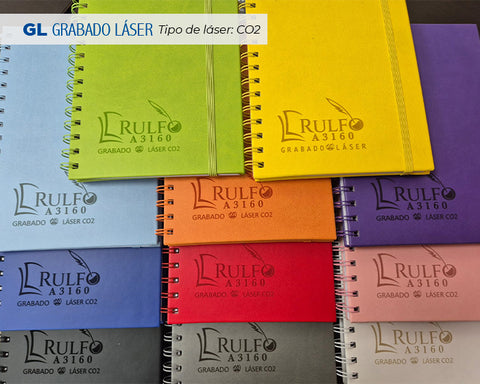LIBRETA A5 CON ARILLO METÁLICO RULFO A3160