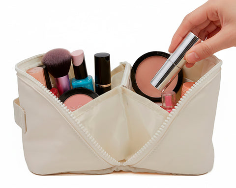 COSMETIQUERA NECESER DE POLIESTER BIANCA A3166