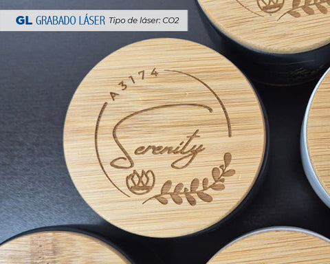 VELA DECORATIVA CON AROMA SERENITY A3174