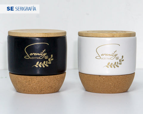 VELA DECORATIVA CON AROMA SERENITY A3174