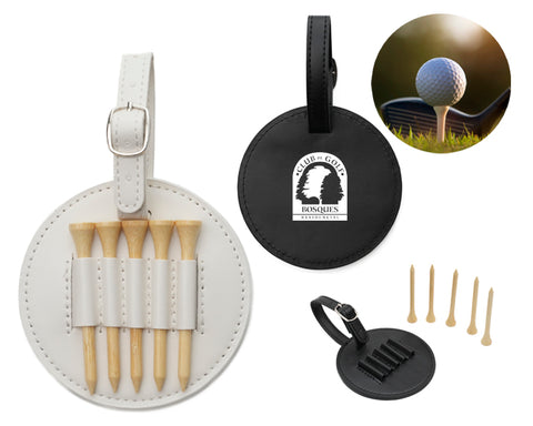 ESTUCHE CON SOPORTES TEES DE GOLF A3177
