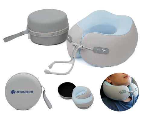 ALMOHADA DE VIAJE MEMORY FOAM MOONY A3179