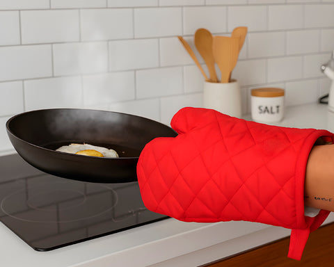SET DE GUANTE Y AGARRADOR P/COCINA PONCHO A3184