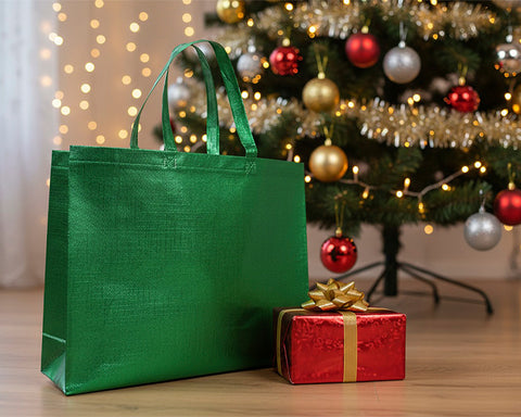 BOLSA DE NONWOVEN METALIZADO GLEAM L A3187