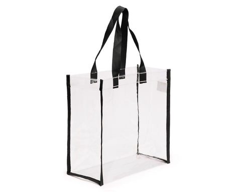 BOLSA TRANSPARENTE CON ASAS DE COLOR CLARIS A3207