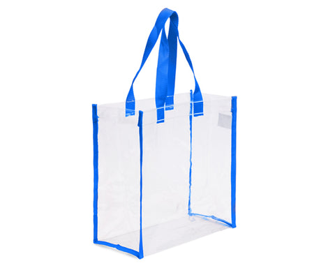 BOLSA TRANSPARENTE CON ASAS DE COLOR CLARIS A3207