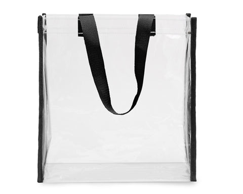 BOLSA TRANSPARENTE CON ASAS DE COLOR CLARIS A3207
