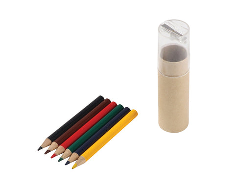 6 LÁPICES DE COLORES CON ESTUCHE COLOREANDO A3226