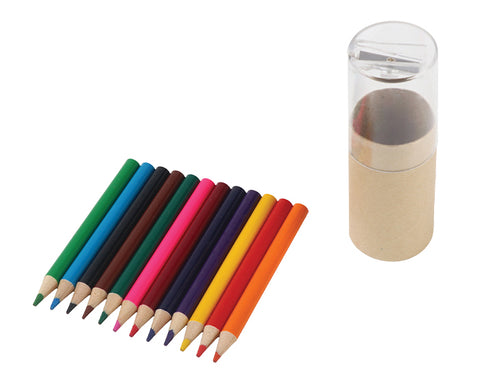 12 LÁPICES DE COLORES CON ESTUCHE SÚPER COLOREANDO A3227