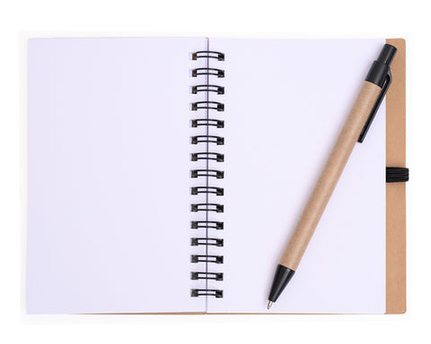 LIBRETA ECOLÓGICA A6 CON BOLÍGRAFO TAMAYA A3231