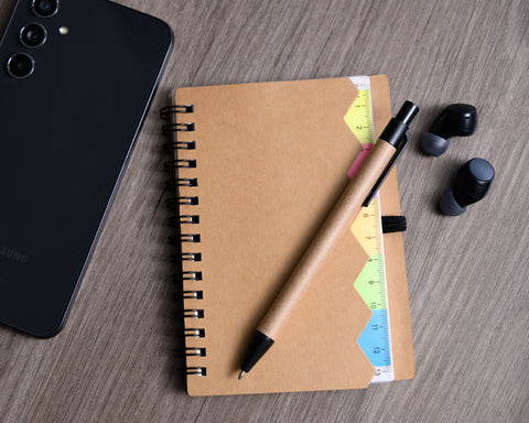 LIBRETA ECOLÓGICA A6 CON BOLÍGRAFO TAMAYA A3231