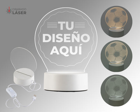 LAMPARA LED DE ACRÍLICO GLOW A3240