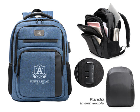 MOCHILA BACKPACK PORTA LAPTOP SEÚL A3243