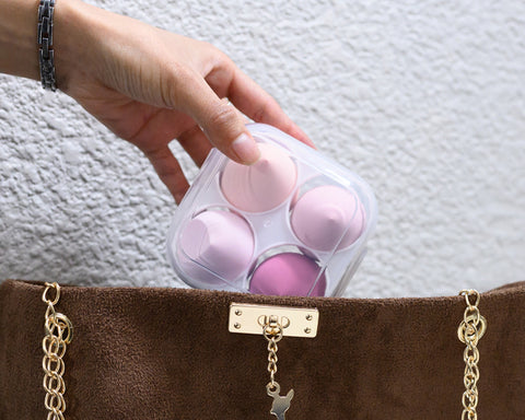 SET CON 4 ESPONJAS PARA MAQUILLAJE YUKI A3245