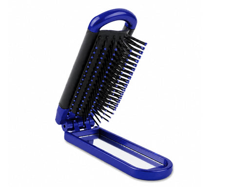 CEPILLO DE BOLSILLO PLEGABLE CON ESPEJO CAPELLI A3281