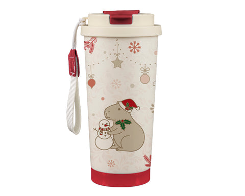 TERMO NAVIDEÑO DE ACERO INOXIDABLE DE 500 ML SANTA A3301